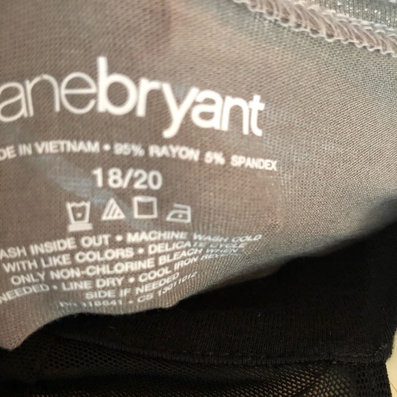 Lane Bryant Grey/silver Duster Plus Size NWT - Picture 5 of 7